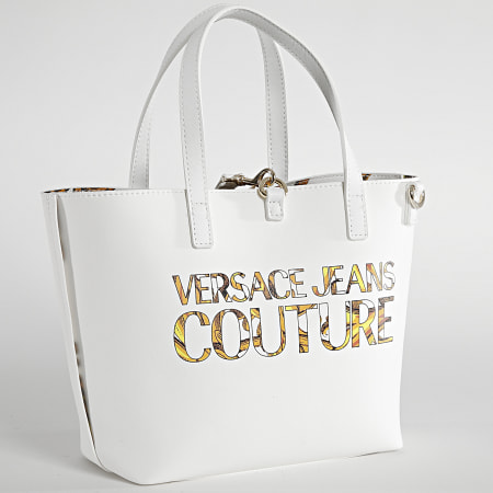 Versace Jeans Couture - Sac A Main Réversible Femme Shoppin 72VA4BZ2 Blanc Renaissance