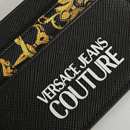 Versace Jeans Couture - Porte-cartes Range Baroque Noir Renaissance