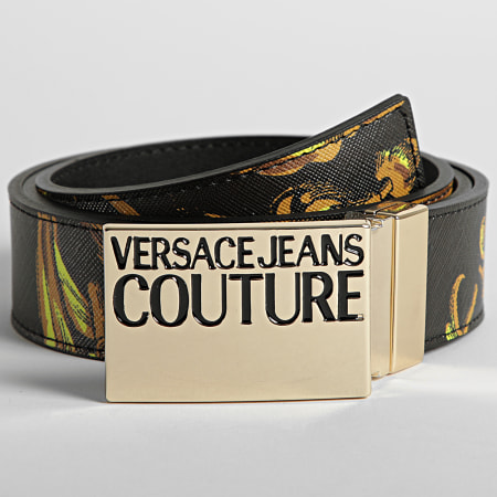 Versace Jeans Couture - Ceinture Réversible 72YA6F32 Noir Renaissance
