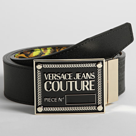 Versace Jeans Couture - Ceinture Réversible 72YA6F01 Noir Renaissance