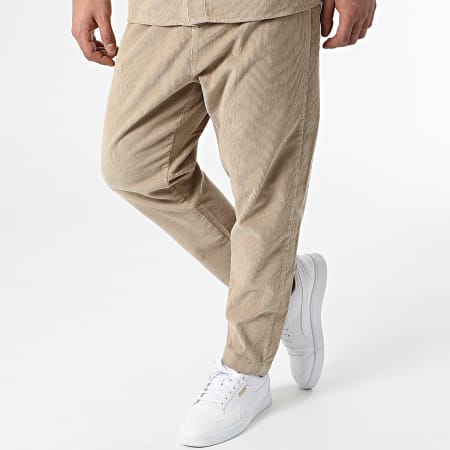 Classic Series - Set camicia e pantaloni beige