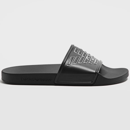 Emporio Armani - Chanclas XVPS01-XN129 Negro