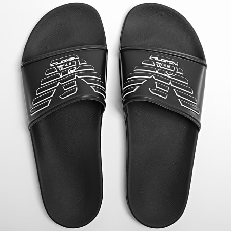 Emporio Armani - Chanclas XVPS01-XN129 Negro