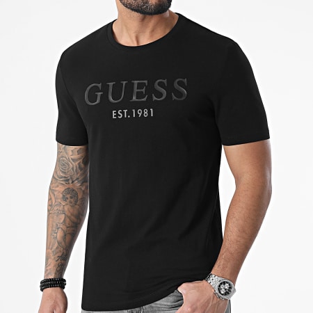 Guess - Tee Shirt M2RI29-J1311 Noir