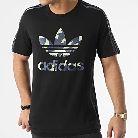 Adidas Originals - Tee Shirt A Bandes Camo Infill HF4888 Noir Camouflage -  LaBoutiqueOfficielle.com