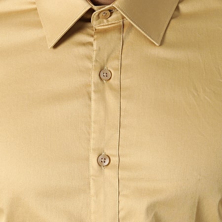 Armita - PCH-901 Camicia a maniche lunghe giallo senape