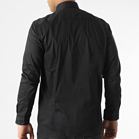 Armita - PCH-901 Camicia a maniche lunghe nera