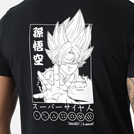 Capslab - Tee Shirt CL-DBZ4 Goku Noir