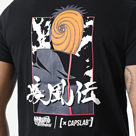 Capslab - Camiseta negra Tobi