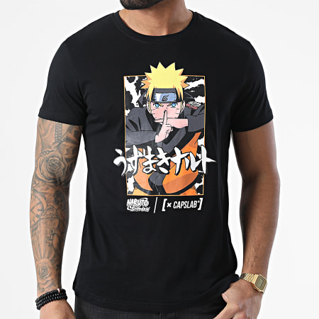 Capslab - Maglietta Naruto nera