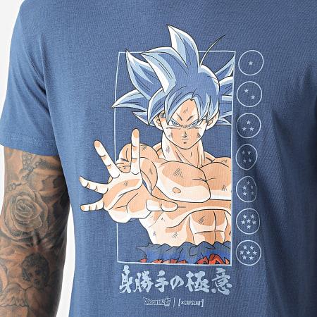 Capslab - Tee Shirt Goku ULT1 Bleu Clair