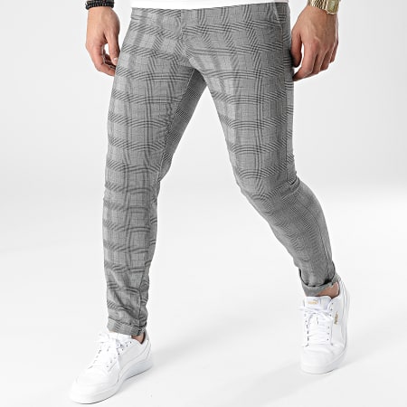 Armita - PAK-430 Pantaloni a quadri grigio erica
