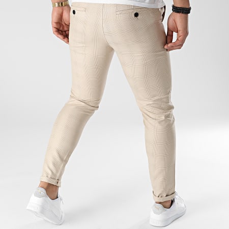 Armita - PAK-430 Pantaloni a quadri beige