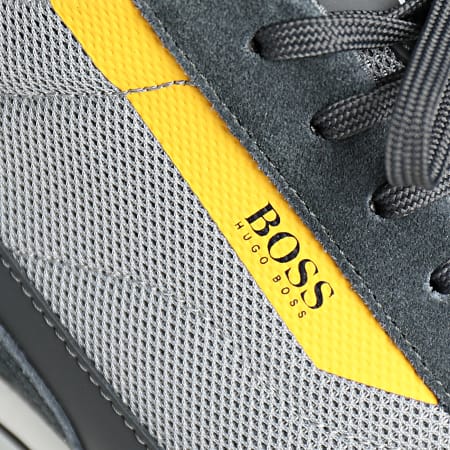 BOSS - Sneakers basse Saturn 50464407 Open Grey