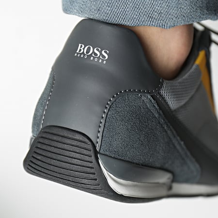 BOSS - Sneakers basse Saturn 50464407 Open Grey