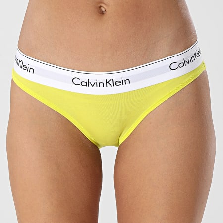 Calvin Klein - Mutandine da donna F3787E Giallo
