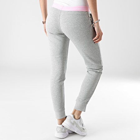 Calvin Klein - Pantalon Jogging Femme QS5716E Gris Chiné Rose