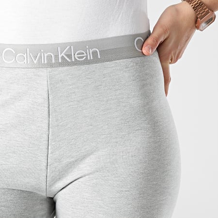 Calvin Klein - Legging Femme QS6758E Gris Chiné