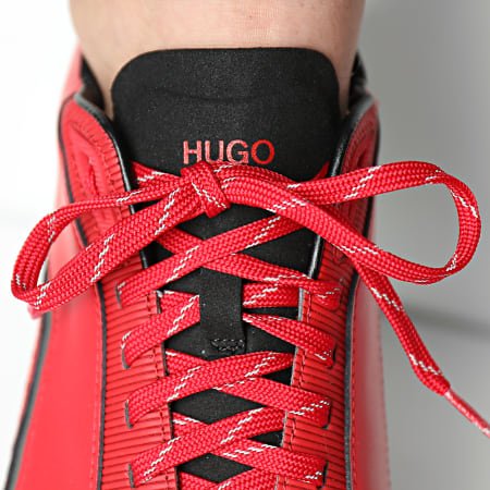 HUGO - Sneakers Cubite Runner 50464641 Rosso Medio