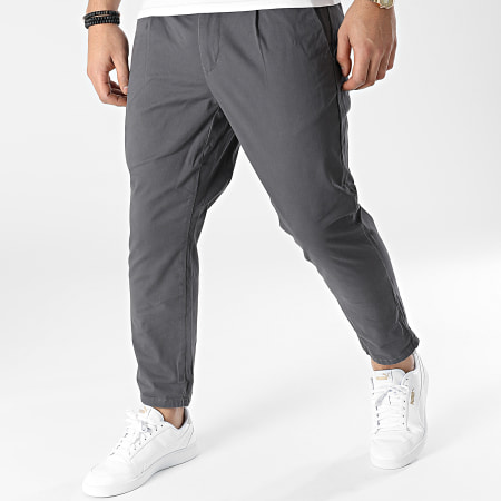 Only And Sons - Pantaloni Cam Chino grigio antracite