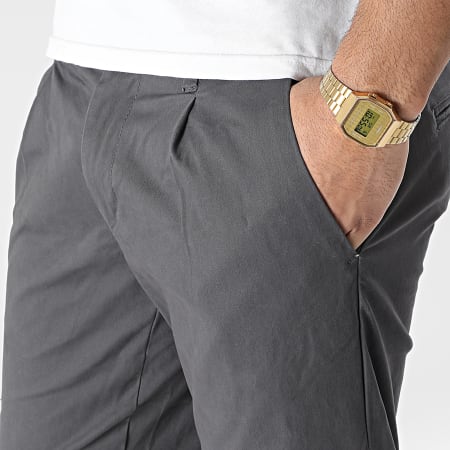 Only And Sons - Pantalon Chino Cam Gris Anthracite