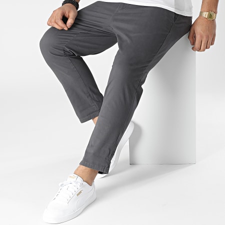Only And Sons - Pantalon Chino Cam Gris Anthracite