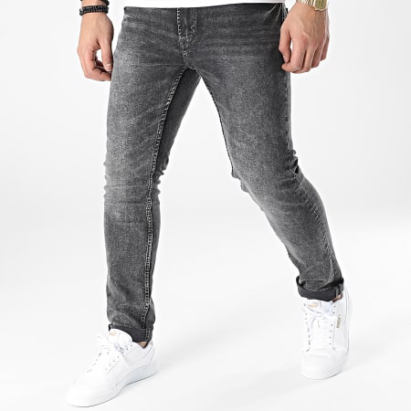 Only And Sons - Jeans Slim Loom Nero Heather