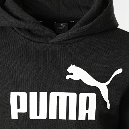 Puma Essentials - Negro - Sudadera Capucha Niño