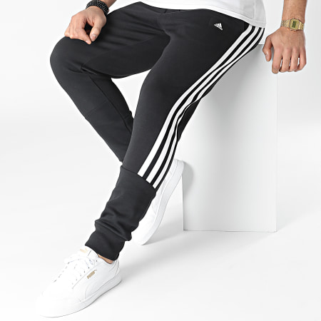 adidas - Pantalon Jogging A Bandes Future Icons 3 Stripes GR4085 Noir