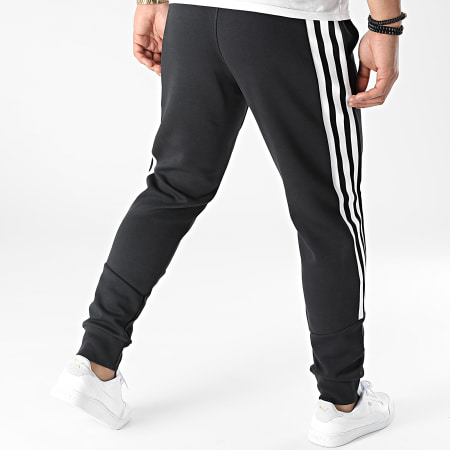 adidas - Pantalon Jogging A Bandes Future Icons 3 Stripes GR4085 Noir