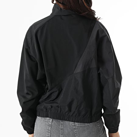 Adidas Originals - Giacca con zip nera da donna HC7056