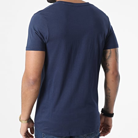 Diesel - Juego De 2 Camisetas Cuello V A05428-0BVFB Negro Azul Marino