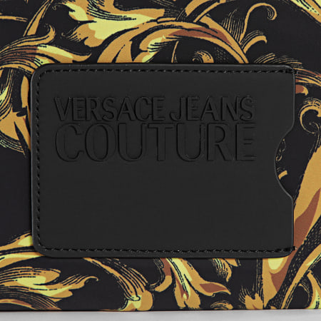 Versace Jeans Couture - Sacoche Iconic Logo Noir Renaissance