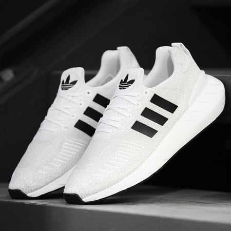 Adidas Originals - Baskets Swift Run 22 GY3047 Cloud White Core Black Grey  One - Ryses