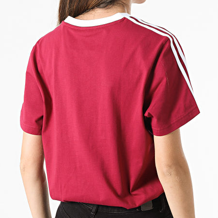 Adidas Sportswear - Tee Shirt A Bandes Femme HF1867 Bordeaux