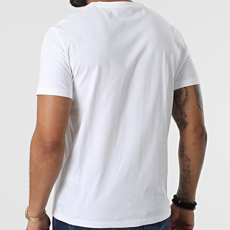Armani Exchange - Tee Shirt Col V 3LZTBB-ZJ6QZ Blanc