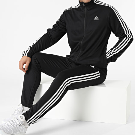 Adidas Sportswear - Ensemble De Survetement A Bandes MTS H42024 Noir