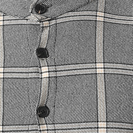 Frilivin - Camicia a quadri a maniche lunghe grigio erica