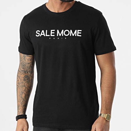 Sale Môme Paris - Tee Shirt Tigre Noir Blanc
