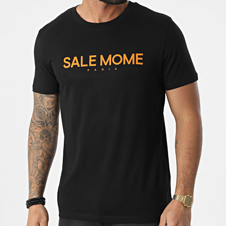 Sale Môme Paris - Camiseta Tigre Negro Naranja