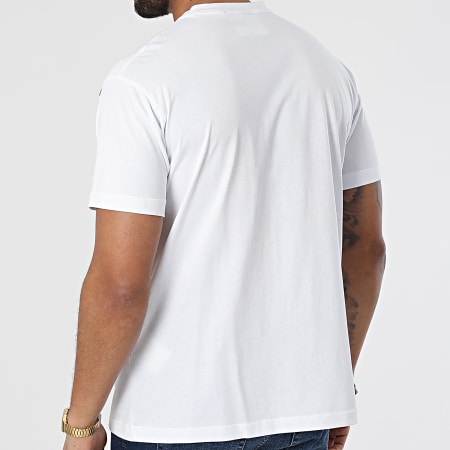 Versace Jeans Couture - Camiseta Centrada Vemblem 72GAHT16 Oro Blanco