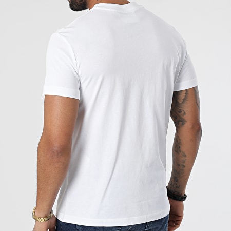Versace Jeans Couture - Tee Shirt Logo Pixel 72GAHT02 Blanc