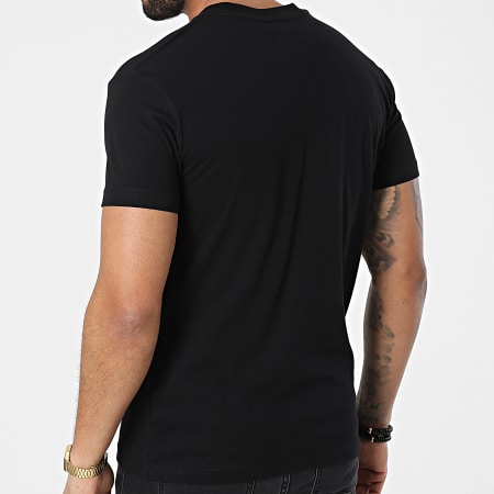 Versace Jeans Couture - Tee Shirt Logo Pixel 72GAHT02 Noir