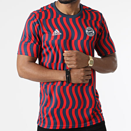Adidas Sportswear - Maillot De Foot FC Bayern HA2651 Rouge Bleu Marine