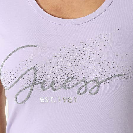 Guess - Tee Shirt Femme W2RI04 Violet