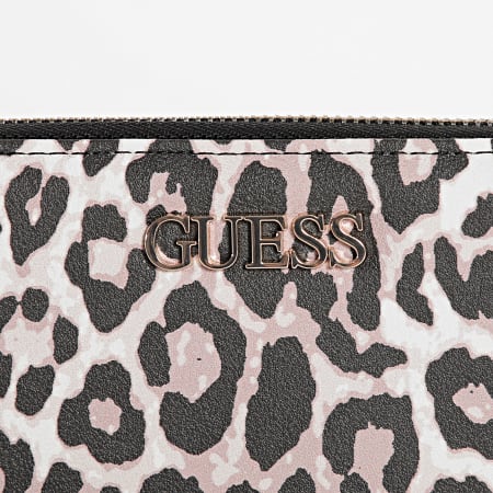 Guess - Portefeuille Femme Alby Leopard