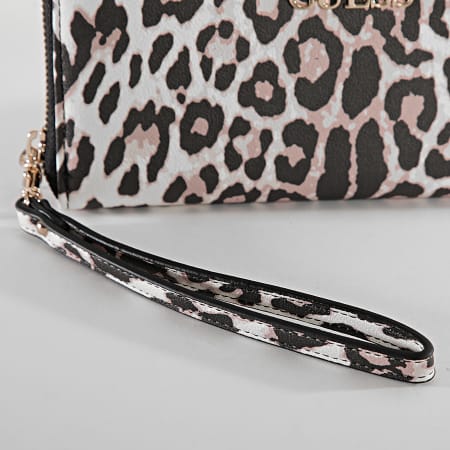 Guess - Portefeuille Femme Alby Leopard