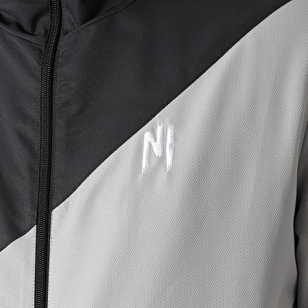 NI by Ninho - Ensemble De Survetement Le 47 Blanc Gris Noir