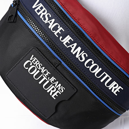 Versace Jeans Couture - Sacoche Banane 72YA4B9E-ZS280 Noir Bleu Marine Rouge