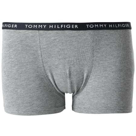 Tommy Hilfiger - Confezione da 7 boxer per bambini 0404 Rosso Navy Grigio Heather Bianco
